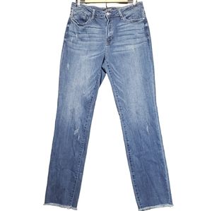 Judy Blue Boyfriend Fit Blue Jeans Size 15/32 Distressed